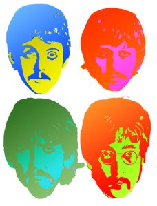 Beatles illustration 1967 by Ayd Instone